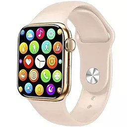 Смарт-годинник Keqiwear WS-A9 Max Gold - фото Смарт-годинник Keqiwear WS-A9 Max Gold