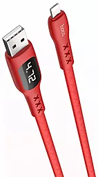 Кабель USB Hoco S6 Sentinel Lightning  Red
