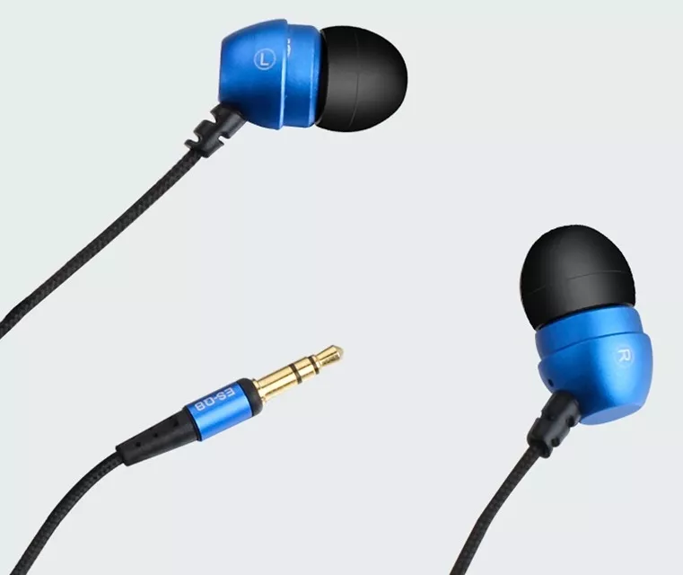 Наушники Awei ES-Q8 Blue - фото 3