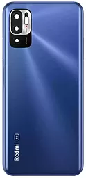 Задняя крышка корпуса Xiaomi Redmi Note 10T со стеклом камеры, Original Metallic Blue - фото Задняя крышка корпуса Xiaomi Redmi Note 10T со стеклом камеры, Original Metallic Blue