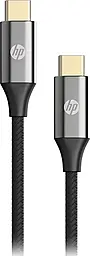 Кабель HP USB Type-C - Type-C 60w 3a 1м PD cable Black (HP_DHC-TC109-1M)