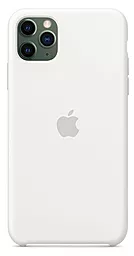 Чехол Apple Silicone Case PB iPhone 11 Pro Max White