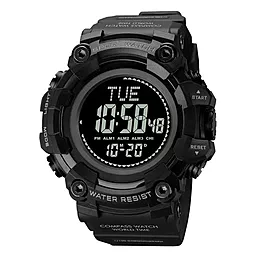 Часы наручные SKMEI 2037BK Black - фото Часы наручные SKMEI 2037BK Black