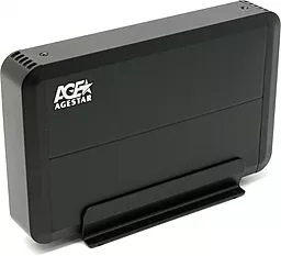 Кишеня для HDD AgeStar 3UB3O8-6G USB 3.1 Black