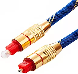 Оптический аудио кабель Voltronic OD6.0 мм Toslink M/M cable 1.5 м blue (YT-NBODSC-1.5 - 0.6) - фото Оптический аудио кабель Voltronic OD6.0 мм Toslink M/M cable 1.5 м blue (YT-NBODSC-1.5 - 0.6)