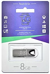 Флешка T&G 117 Metal Series 8GB USB 3.0 (TG117BK-8G3) Black - мініатюра 2