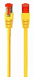 Патч-корд RJ-45 1.5м Cablexpert Cаt. 6а S/FTP CU LSZH жёлтый (PP6A-LSZHCU-Y-1.5M)