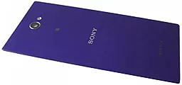 Задня кришка корпусу Sony Xperia M2 Dual D2302 / Xperia M2 D2303 D2305 D2306 зі склом камери Original Purple