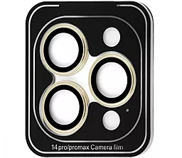 Защитное стекло Proove для камеры Achilles для Apple iPhone 14 Pro, iPhone 14 Pro Max Gold (CPPAIP14PM13) - фото Защитное стекло Proove для камеры Achilles для Apple iPhone 14 Pro, iPhone 14 Pro Max Gold (CPPAIP14PM13)