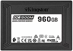 Накопичувач SSD Kingston DC1500M 960 GB (SEDC1500M/960G) - фото Накопичувач SSD Kingston DC1500M 960 GB (SEDC1500M/960G)