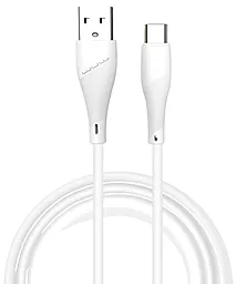 Кабель WUW X196 USB-A - Type-C 12w 2.4a 1м cable White - фото Кабель WUW X196 USB-A - Type-C 12w 2.4a 1м cable White