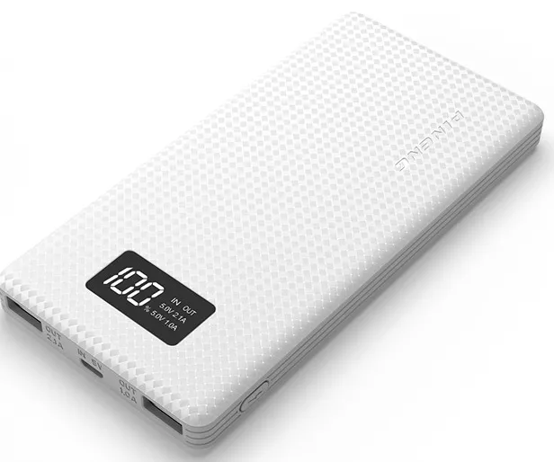 Повербанк Pineng PN-963W 10000mAh White - фото 2