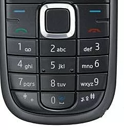 Клавіатура Nokia 3120 Classic Black