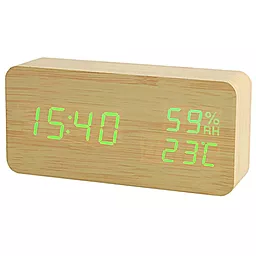 Часы VST VST-862S-4 зеленые (корпус желтый) 