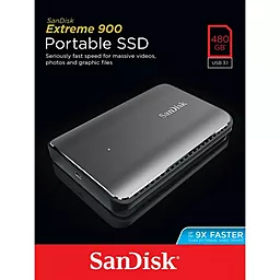 SSD Накопитель SanDisk Portable Extreme 900 480 GB (SDSSDEX2-480G-G25) - миниатюра 4