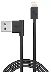 Кабель Hoco UPL11 L Shape USB-A - Lightning 12w 2.4a 1.2м cablecable Black