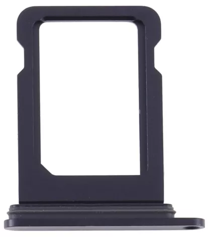 Слот (лоток) SIM-карти Apple iPhone 12 mini Single Sim Black - фото 1