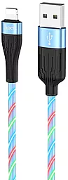 Кабель USB Hoco U85 Charming Night Lightning Cable Blue