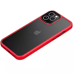Чехол Epik TPU+PC Metal Buttons для Apple iPhone 12 Pro, iPhone 12 (6.1") Красный - миниатюра 2