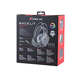Наушники Xtrike ME GH-509 RGB Backlight Black - миниатюра 5