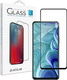 Защитное стекло ACCLAB Full Glue для Infinix Hot 11s  Black 1283126529542
