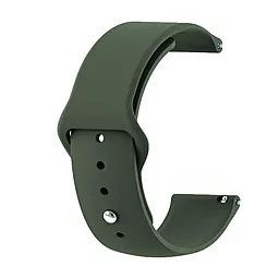 Сменный ремешок ArmorStandart для умных часов Silicon Watch Strap 20mm (ARM60522) Khaki