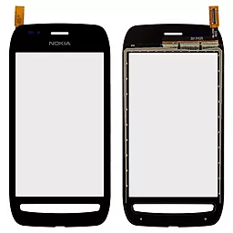 Сенсор (тачскрин) Nokia Lumia 710 Black - фото Сенсор (тачскрин) Nokia Lumia 710 Black