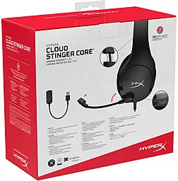 Навушники HyperX Cloud Stinger Core 7.1 Black (HHSS1C-AA-BK) - мініатюра 10