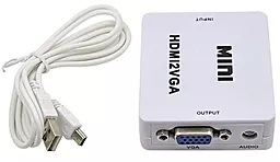 Видео переходник (адаптер) VGA в HDMI 1TOUCH - миниатюра 5 Видео переходник (адаптер) VGA в HDMI 1TOUCH - миниатюра 5
