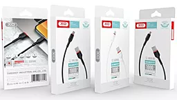 Кабель XO NB-P171 Bowling USB-A - Type-C 12w 2.4a 1м cable White - миниатюра 2
