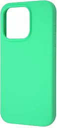 Чохол Wave Full Silicone Cover для Apple iPhone 15 Pro Max  Spearmint