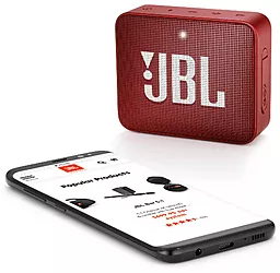 Колонки акустические JBL Go 2 Ruby Red (JBLGO2RED) - миниатюра 6