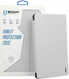 Чехол для планшета BeCover Soft Edge с креплением для Apple Pencil для Apple iPad Pro 13" M4 2024 Gray (711718) - фото Чехол для планшета BeCover Soft Edge с креплением для Apple Pencil для Apple iPad Pro 13" M4 2024 Gray (711718)