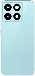 Задняя крышка корпуса ZTE Blade A55 со стеклом камеры Mint Green - фото Задняя крышка корпуса ZTE Blade A55 со стеклом камеры Mint Green