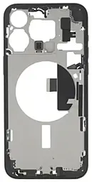 Рамка корпуса Apple iPhone 15 Pro, EU version, Original Black Titanium - миниатюра 3 Рамка корпуса Apple iPhone 15 Pro, EU version, Original Black Titanium - миниатюра 3