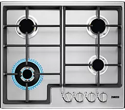 Варочная поверхность газовая Zanussi GPZ363SS - фото Варочная поверхность газовая Zanussi GPZ363SS