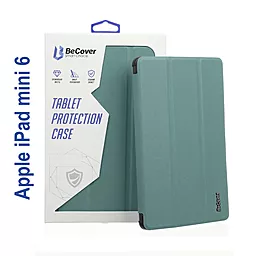 Чохол для планшету BeCover Soft TPU з кріпленням Apple Pencil для Apple iPad mini 6  2021  Dark Green (706754)