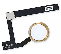 Шлейф Apple iPad mini 5 A2124 / A2126 / A2133 с кнопкой меню (Home) Gold - фото Шлейф Apple iPad mini 5 A2124 / A2126 / A2133 с кнопкой меню (Home) Gold