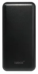 Повербанк Temco PAT01-N 10000mAh Чёрный - фото Повербанк Temco PAT01-N 10000mAh Чёрный