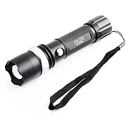 Фонарик аккумуляторный Bailong Police BL-T8626 UV Q5 (Ультрафиолет) - фото Фонарик аккумуляторный Bailong Police BL-T8626 UV Q5 (Ультрафиолет)