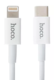 Кабель Hoco X15 Quick USB Type-C - Lightning 12w 2.4a 1м сable White - фото Кабель Hoco X15 Quick USB Type-C - Lightning 12w 2.4a 1м сable White