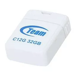 Флешка Team 32GB C12G White USB 2.0 (TC12G32GW01) White - фото Флешка Team 32GB C12G White USB 2.0 (TC12G32GW01) White