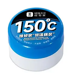 BGA паста YCS (Sn42Bi58) 150 °C 20 г бессвинцовая в пластиковой емкости - фото BGA паста YCS (Sn42Bi58) 150 °C 20 г бессвинцовая в пластиковой емкости