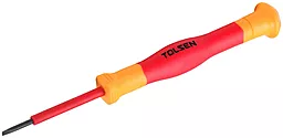 Отвёртка диэлектрическая Tolsen Premium VDE SL1.5 50 мм (V31415) - фото Отвёртка диэлектрическая Tolsen Premium VDE SL1.5 50 мм (V31415)