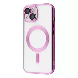 Чохол 1TOUCH Metal Matte Case with MagSafe для Apple iPhone 15 Plus Pink