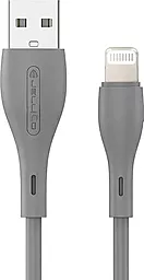 USB Кабель Jellico A14 15W 3A Lightning Cable Gray