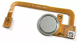 Шлейф Sony Xperia XA2 H4113 / H4112 / H4133 / H3113 / H3123 / H3133 / H4213 / H4233, с сканером отпечатка пальца Silver