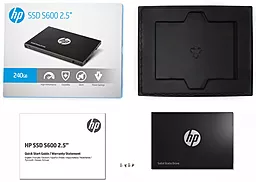 SSD Накопитель HP S600 240 GB (4FZ33AA#ABB) - миниатюра 3