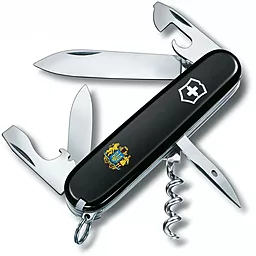 Мультитул Victorinox Spartan Ukraine (1.3603.3_T0400u) Black Большой Герб Украины - фото Мультитул Victorinox Spartan Ukraine (1.3603.3_T0400u) Black Большой Герб Украины