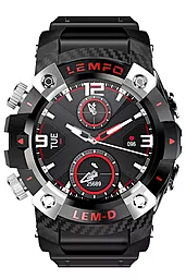 Смарт-часы LEMFO LEMD Black - миниатюра 4
